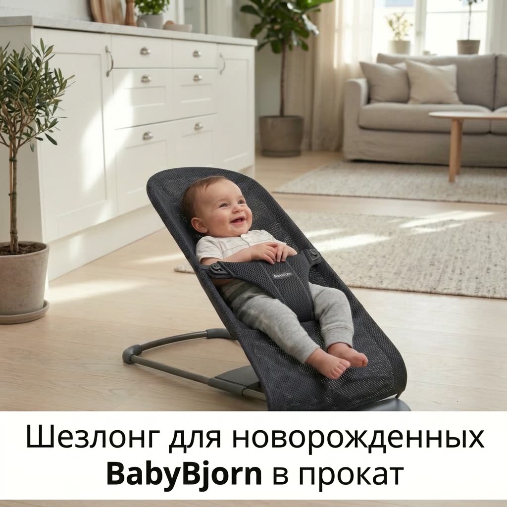 Шезлонг BabyBjorn в прокат